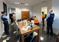 Enregistrament d'un dels vídeos emprats en les simulacions