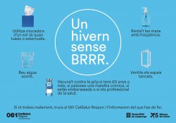 El departament de Salut posa enguany l'èmfasi a prevenir la grip i també altres malalties d'hivern com la bronquiolitis.