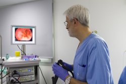 El Dr. Joan Saló, cap de Digestologia del Consorci Hospitalari de Vic.