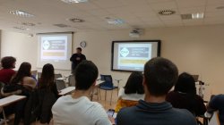 El cap de servei de Medicina Interna, Dr. Gianni Lucchetti, durant les Jornades CTO