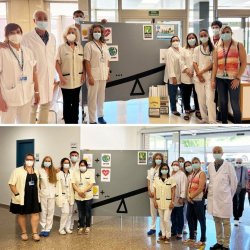 Activitat del Dia Mundial sense Tabac a l'HUV