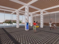 Recreació dels futurs espais de la Unitat d’Hospitalització de Salut Mental