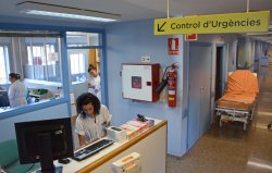 La planta 2.2 s'ha adequat per atendre les urgències hospitalàries durant els dos mesos que es preveu que durin les obres.